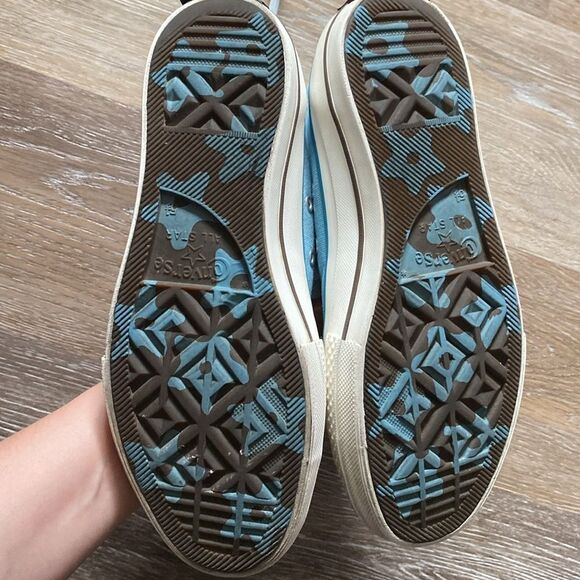 Converse x Golf Le Fleur Chuck 70 High Top Gulf Stream blue retro Women 7.5 EUC - Picture 14 of 15